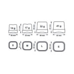 Étjéggép, jégkocka gép 30kg/nap kapacitással léghűtéses, ipari - Image 3