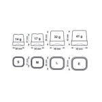 Étjéggép, jégkocka gép 35kg/nap kapacítással vízhűtéses, ipari - Image 2