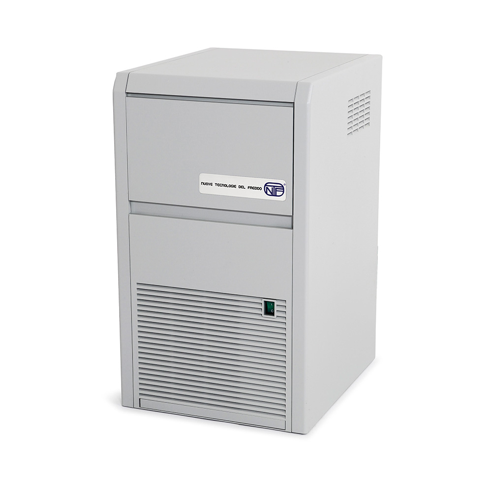 02030000020 Étjéggép, jégkocka gép 25kg/nap kapacitással léghűtéses, műanyag burkolattal, ipari - Image 1