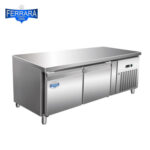 Hűtött alátétasztal 2 ajtós 214 liter 136x70 cm