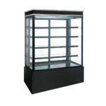 Süteményes cukrász hűtőpult ipari 1500×680×1900mm