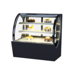 Süteményes cukrász hűtőpult ipari 1500×800×1280mm