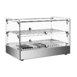 Bemutató melegentartó vitrin pultra helyezhető 50 liter ipari