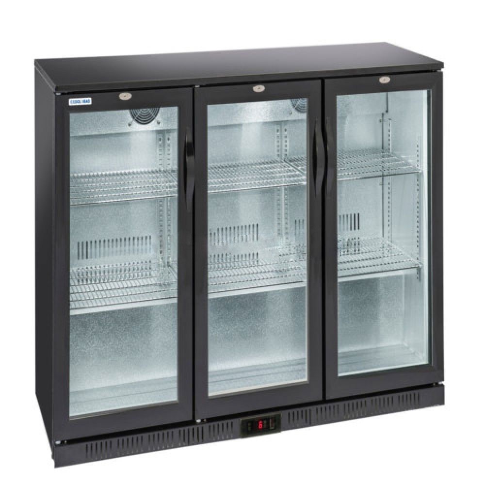 02080000002 Bárhűtő 3 nyíló üvegajtós LED világítással ipari - Image 1