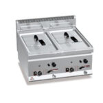 Olajsütő gázüzemű asztali 2x8 liter