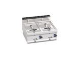 Olajsütő gázüzemű asztali 2x10 liter