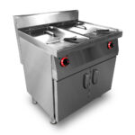 Olajsütő elektromos álló 2x18 liter