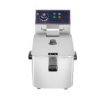 Olajsütő fritőz asztali 1x8 liter 3 kW ipari - Image 2