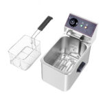 Olajsütő fritőz asztali 1x8 liter 3 kW ipari - Image 3
