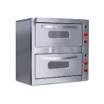 Sütő elektromos statikus 2 aknás GN2/1 üveges