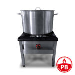 PB" Gázzsámoly 2 körös 14 kW öntvény égőfejjel - Image 2