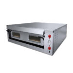 Pizzakemence sütő egyaknás 6-os ipari Prémium