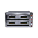 Pizzakemence sütő kétaknás 6+6-os