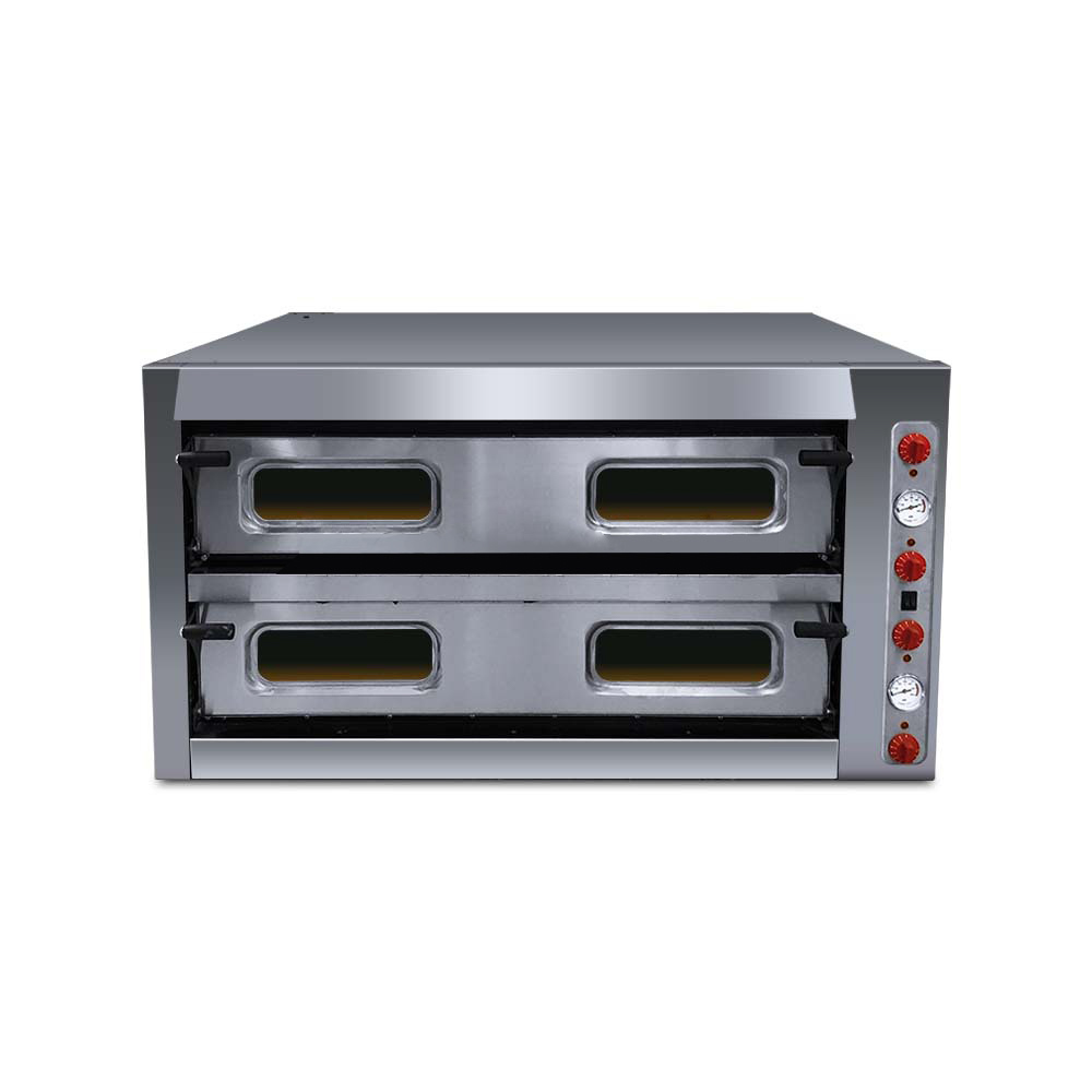 11010000021_1 Pizzakemence sütő kétaknás 6+6-os - Image 1