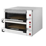 Pizzakemence sütő kétaknás 4+4-es körben teli samottos - Image 3