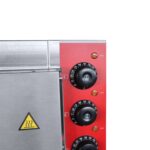 Pizzakemence sütő elektromos, kétaknás 40+40 cm-es pizzának - Image 2