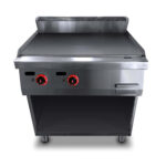 Rostlap gázüzemű 80 cm, főzősorba ipari