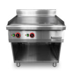 Rostlap elektromos 120 cm, főzősorba ipari