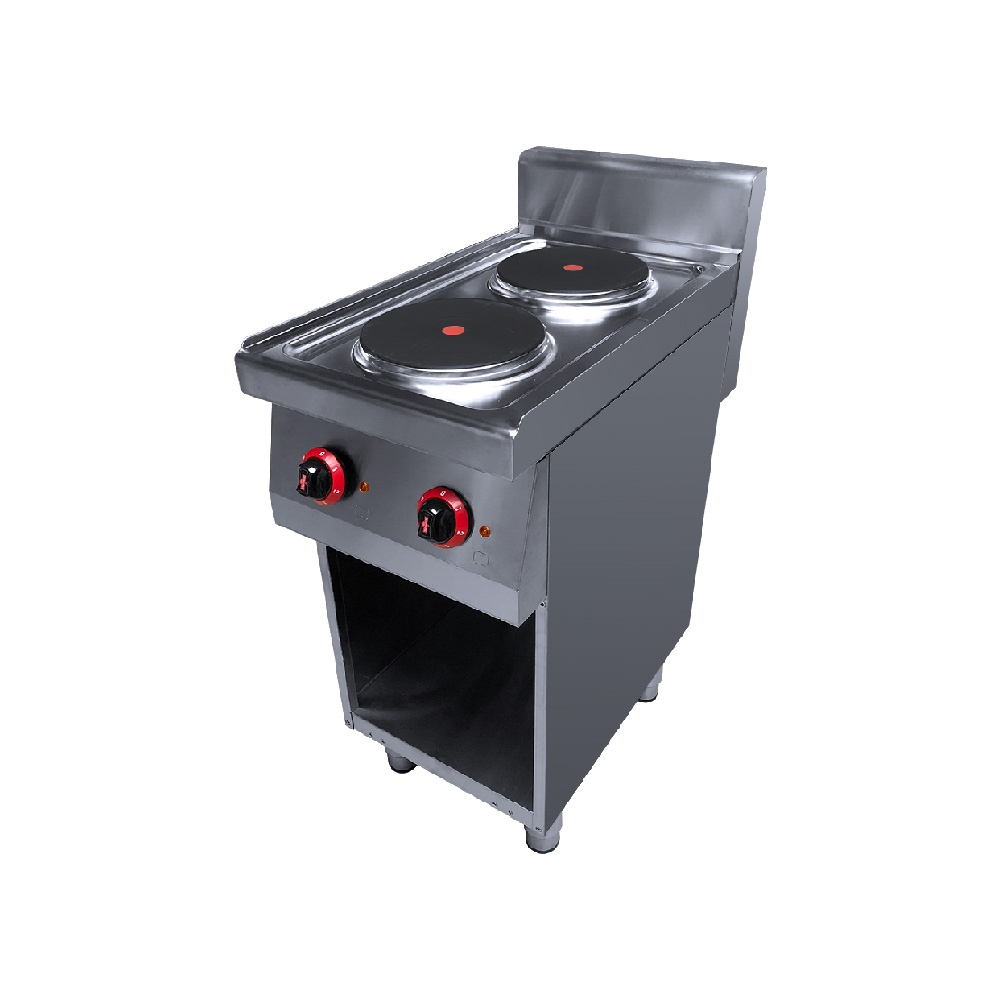 12000101005 Tűzhely elektromos 2 főzőlapos lábon álló 700Sr - Image 1