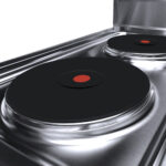 Tűzhely elektromos 2 főzőlapos lábon álló 700Sr - Image 2