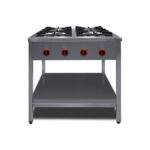 Tűzhely gázüzemű ipari 4 égős lábon álló őrlánggal 900Sr - Image 2