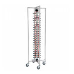 Tányértartó kocsi összecsukható Ferrara-Forni 84 tányérhoz