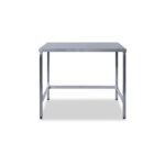 Munkaasztal elől nyitott méret: 60x60x85 cm hegesztett - Image 2