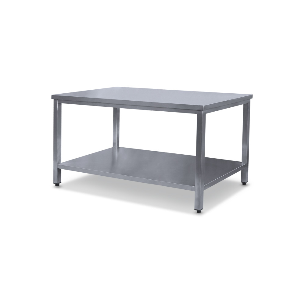 03040000088 Munkaasztal alsó polccal méret: 240 x 60 x 85 cm hegesztett - Image 1