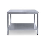 Munkaasztal alsó polccal méret: 80 x 70 x 85 cm hegesztett - Image 2