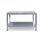 Munkaasztal alsó polccal méret: 180 x 70 x 85 cm hegesztett