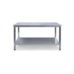 Munkaasztal alsó polccal méret: 200 x 70 x 85 cm hegesztett - Image 2