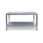 Munkaasztal alsó polccal méret: 260 x 70 x 85 cm hegesztett - Image 2