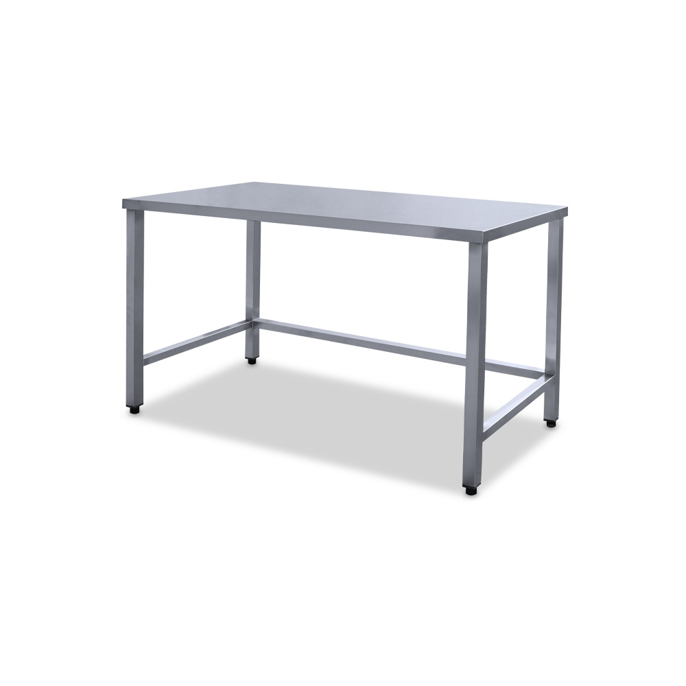 03040000128 Munkaasztal elől nyitott méret: 240x60x85 cm hegesztett - Image 1