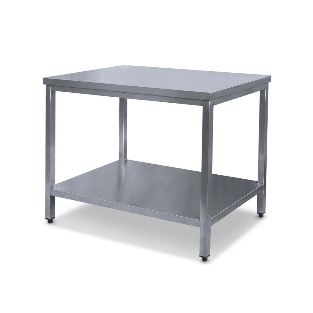 03040101002 Munkaasztal alsó polccal méret: 60 x 60 x 85 cm összeszerelhető - Image 1