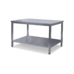 Munkaasztal alsó polccal méret: 150 x 60 x 85 cm összeszerelhető