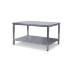 Munkaasztal alsó polccal méret: 200 x 70 x 85 cm összeszerelhető