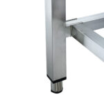 Munkaasztal alsó polccal méret: 160 x 70 x 85 cm hegesztett - Image 3