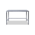 Munkaasztal elől nyitott három oldalon merevítővel méret: 120x70x85 cm összeszerelhető