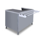 Pénztárpult 1190×650×850 mm - bal oldali beülő (pénztáros oldaláról nézve) - Image 2