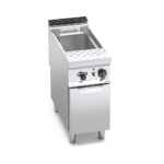 Tésztafőző elektromos álló 40 liter 2x1/2 kosárral ipari 900sr