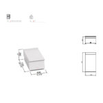 Neutrális elem, semleges munkapult 400-as asztali - Image 2