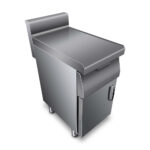 Neutrális elem, semleges munkapult 400-as álló, ajtóval, fiókkal, 700Sr