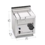 Billenő serpenyő elektromos 60 liter - Image 2