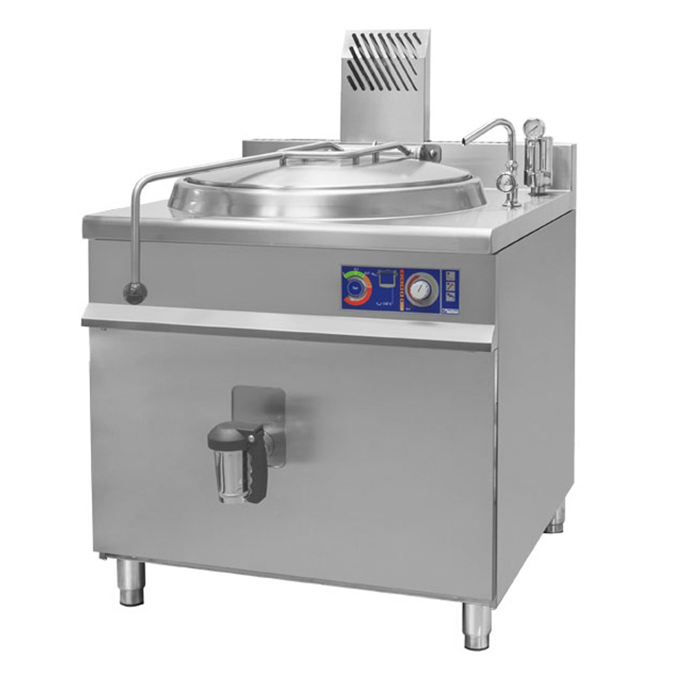 12010200010 Főzőüst gázüzemű ipari 150 liter GM GLR-152 - Image 1