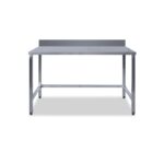 Munkaasztal elől nyitott, hátsó felhajtással, méret: 100x70x85 cm, hegesztett - Image 2