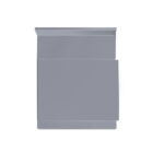 Kifutó asztal, átfutó kalapos rendszerű mosogató géphez, jobbról balra 60x80x85 cm - Image 3