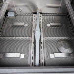 Tányérmosogató gép digitális mosószer adagolóval, ürítő szivattyúval és nyomásfokozóval 6,4 KW 50-es ipari Aqua A5 - Image 2