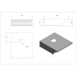 Pizzakemence sütő Elszívóernyő 4, 44 ipari Ferrara Prémium 975x1156x300 mm - Image 3