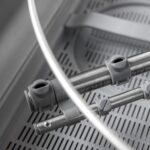 Kalapos "átfutó"ipari mosogatógép mosószer adagolóval ürítőszivattyúval 8,5 kW Sistema Project digitális vezérléssel - Image 3